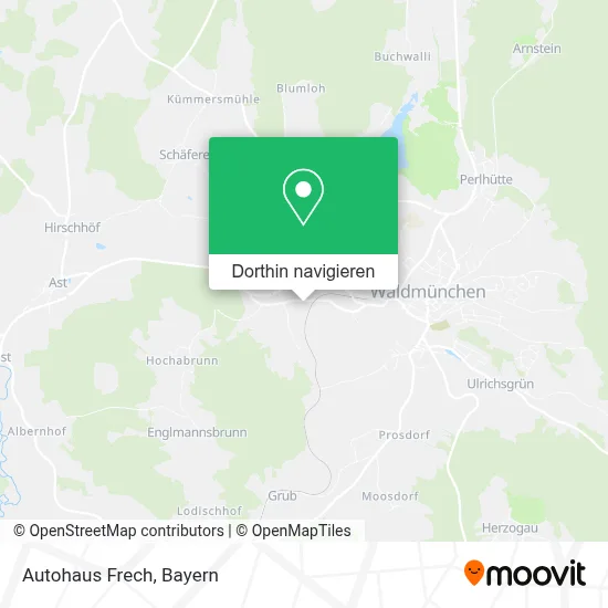 Autohaus Frech Karte