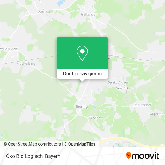 Öko Bio Logisch Karte