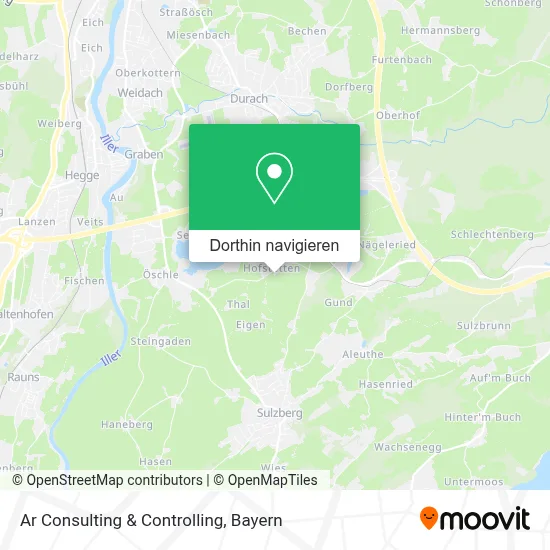 Ar Consulting & Controlling Karte