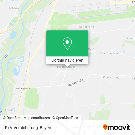 R+V Versicherung Karte