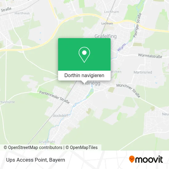 Ups Access Point Karte