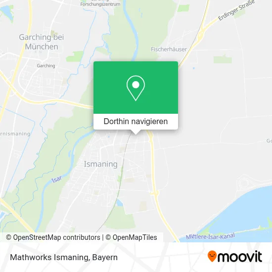 Mathworks Ismaning Karte