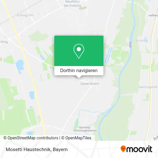 Mosetti Haustechnik Karte