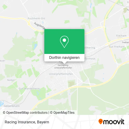 Racing Insurance Karte