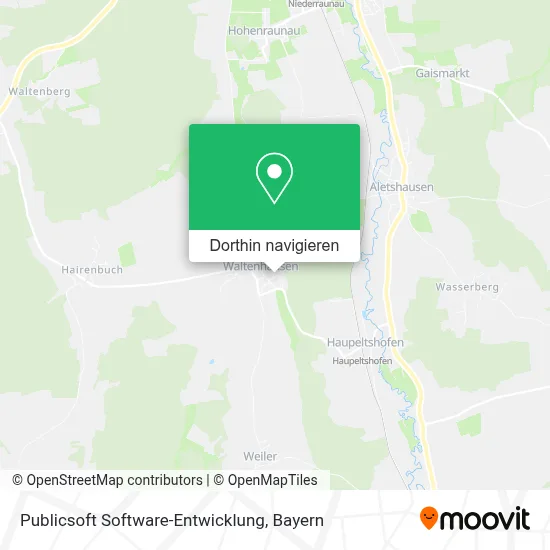 Publicsoft Software-Entwicklung Karte