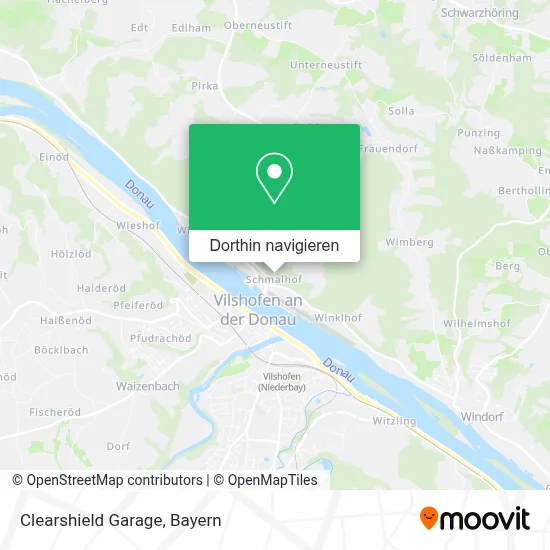 Clearshield Garage Karte