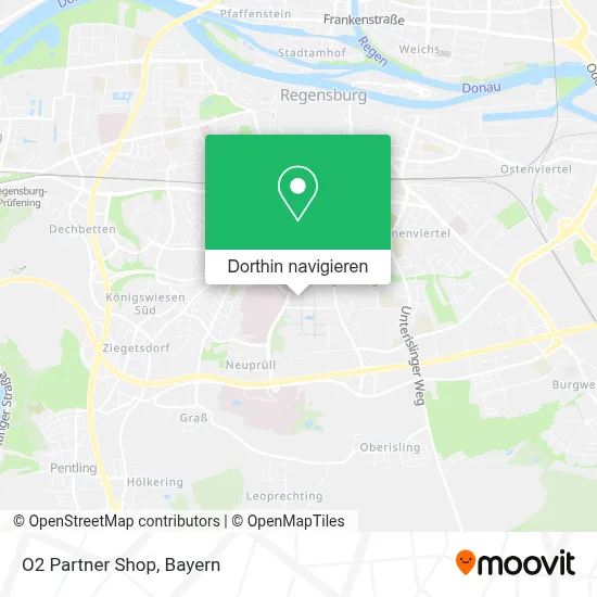 O2 Partner Shop Karte
