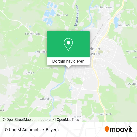 O Und M Automobile Karte