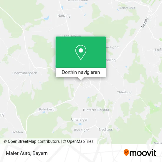 Maier Auto Karte