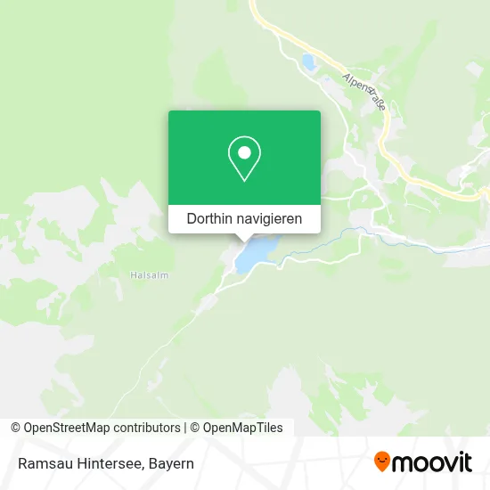 Ramsau  Hintersee Karte