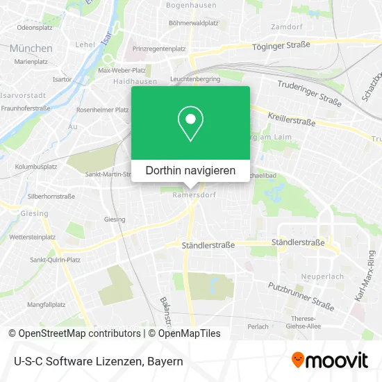 U-S-C Software Lizenzen Karte
