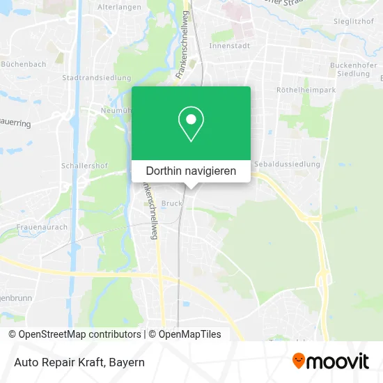 Auto Repair Kraft Karte