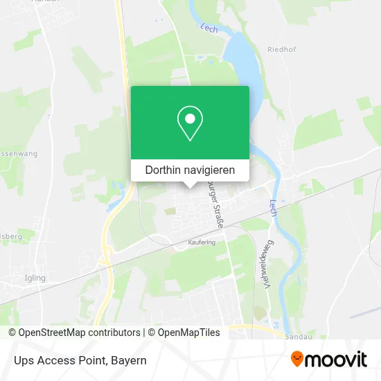 Ups Access Point Karte