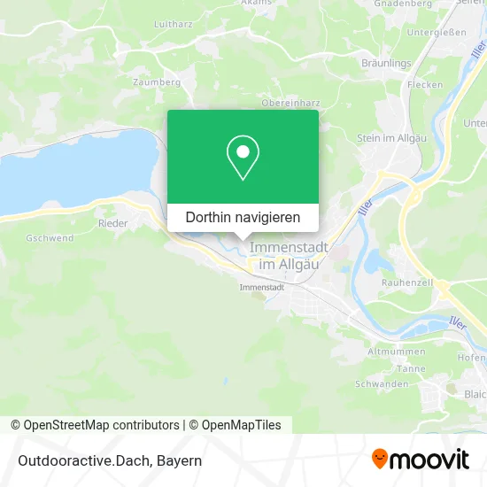 Outdooractive.Dach Karte