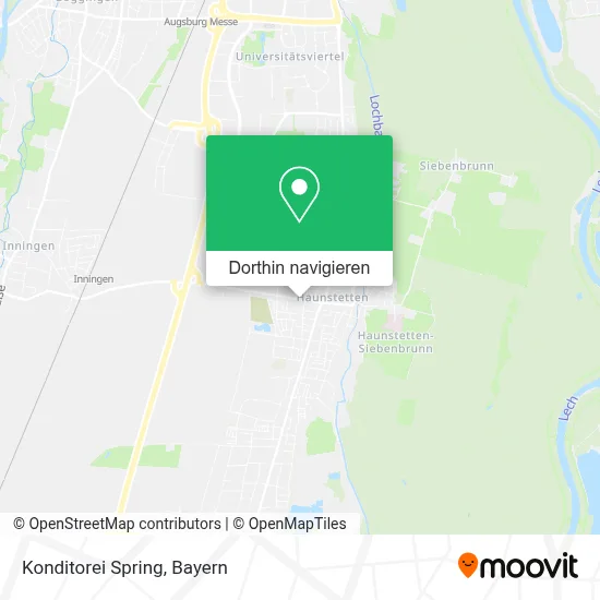 Konditorei Spring Karte