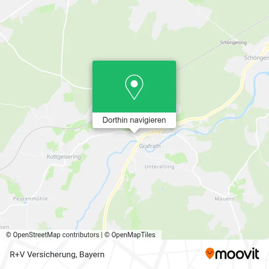 R+V Versicherung Karte