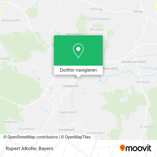 Rupert Alkofer Karte