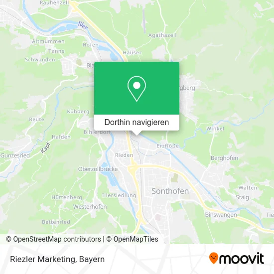 Riezler Marketing Karte