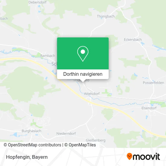 Hopfengin Karte