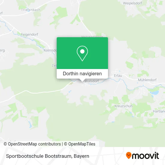Sportbootschule Bootstraum Karte