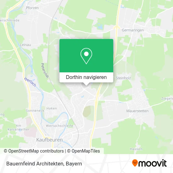 Bauernfeind Architekten Karte