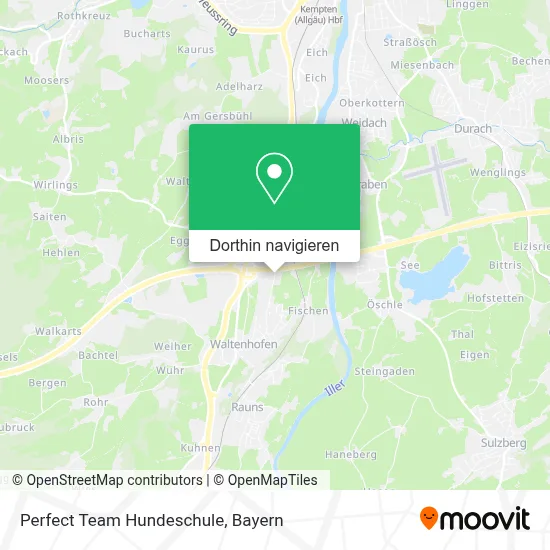 Perfect Team Hundeschule Karte