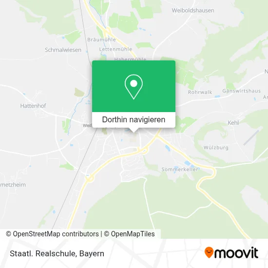 Staatl. Realschule Karte