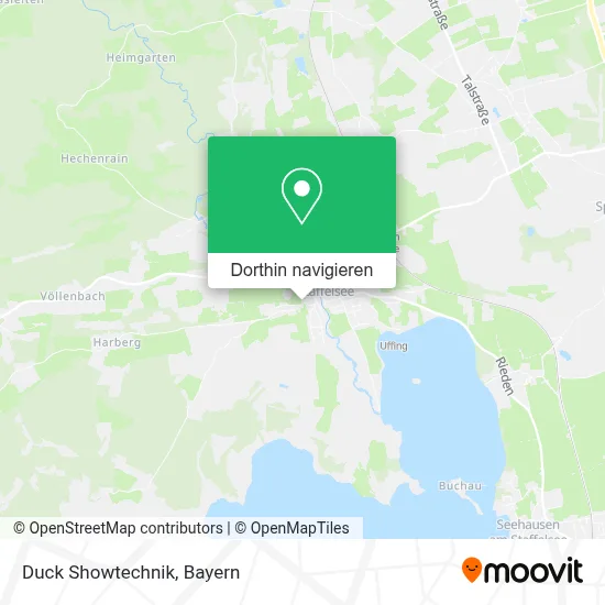 Duck Showtechnik Karte
