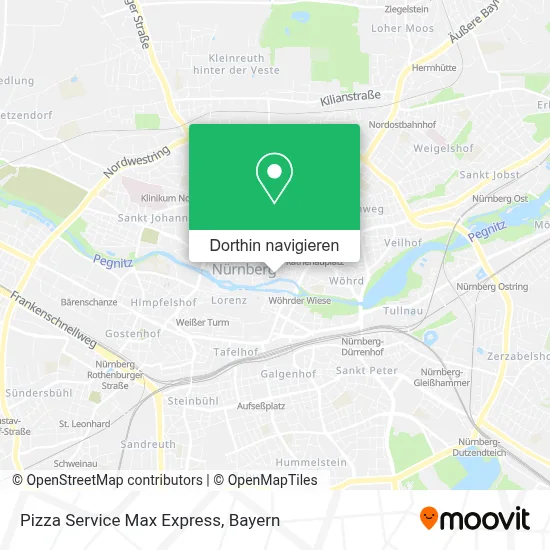 Pizza Service Max Express Karte