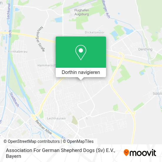 Association For German Shepherd Dogs (Sv) E.V. Karte