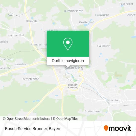 Bosch-Service Brunner Karte