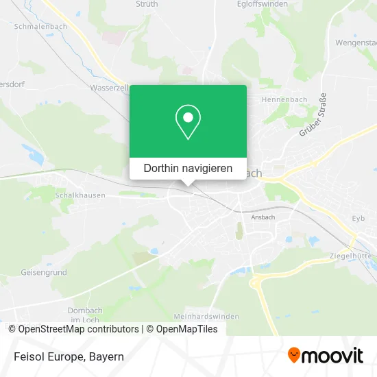 Feisol Europe Karte