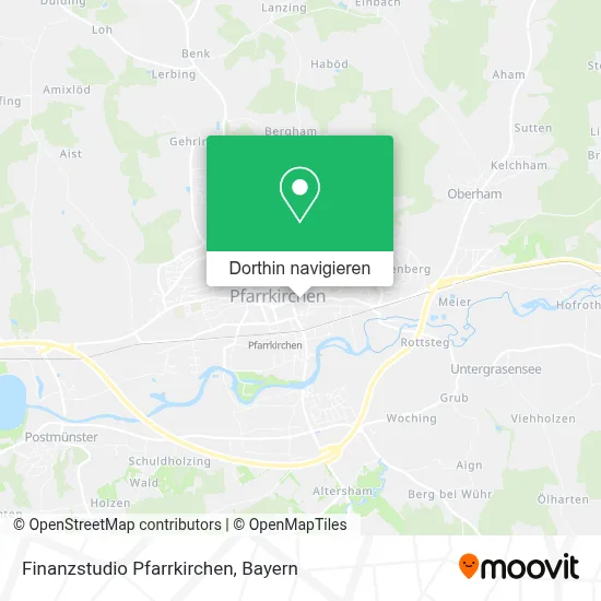 Finanzstudio Pfarrkirchen Karte