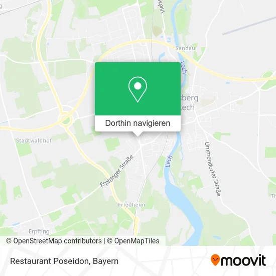 Restaurant Poseidon Karte