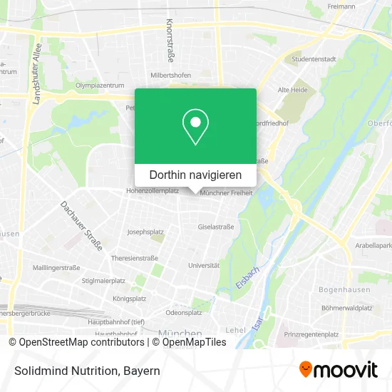 Solidmind Nutrition Karte