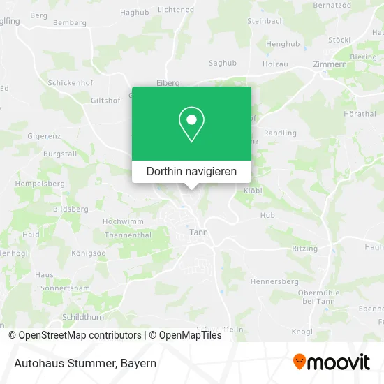 Autohaus Stummer Karte