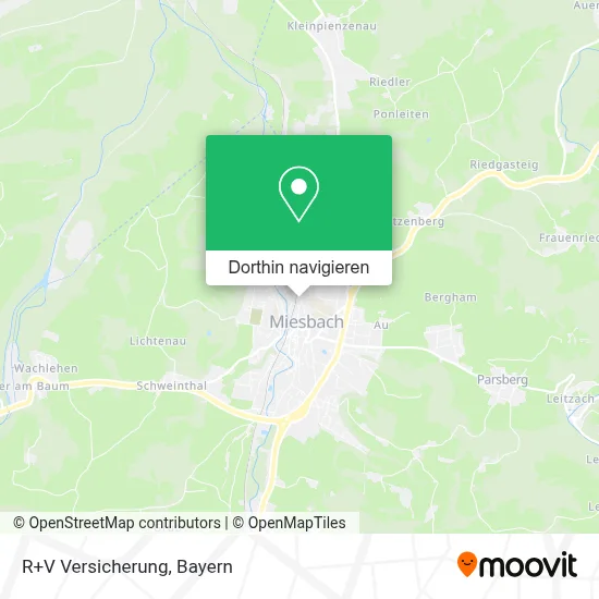 R+V Versicherung Karte