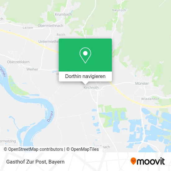 Gasthof Zur Post Karte