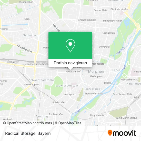 Radical Storage Karte