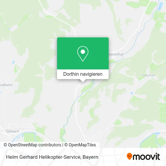 Helm Gerhard Helikopter-Service Karte