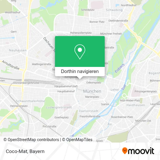 Coco-Mat Karte