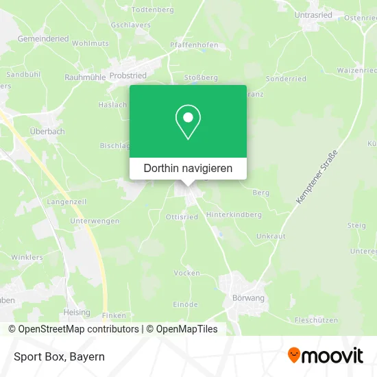 Sport Box Karte