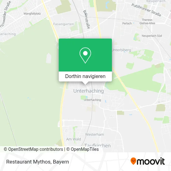 Restaurant Mythos Karte