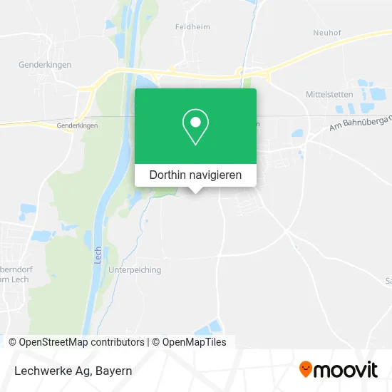 Lechwerke Ag Karte