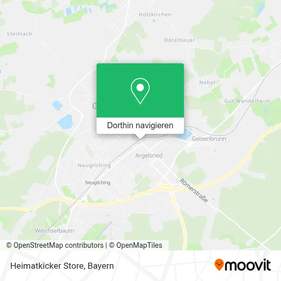 Heimatkicker Store Karte