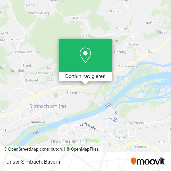 Unser Simbach Karte