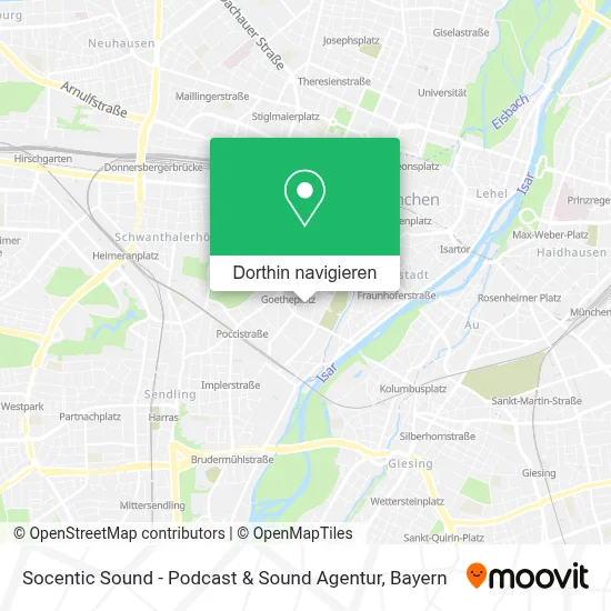 Socentic Sound - Podcast & Sound Agentur Karte