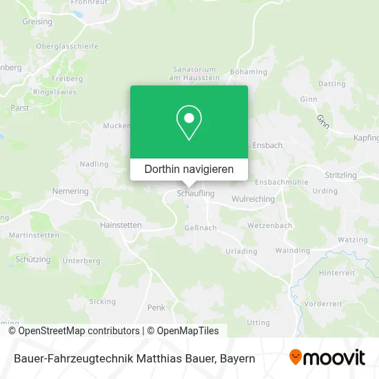 Bauer-Fahrzeugtechnik Matthias Bauer Karte