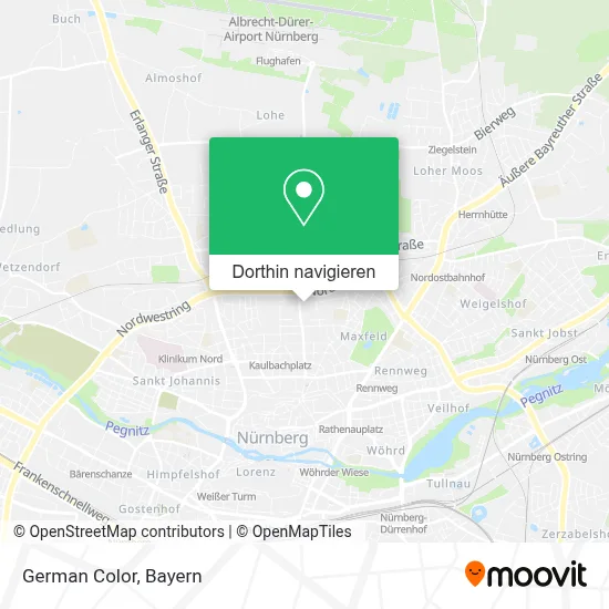 German Color Karte