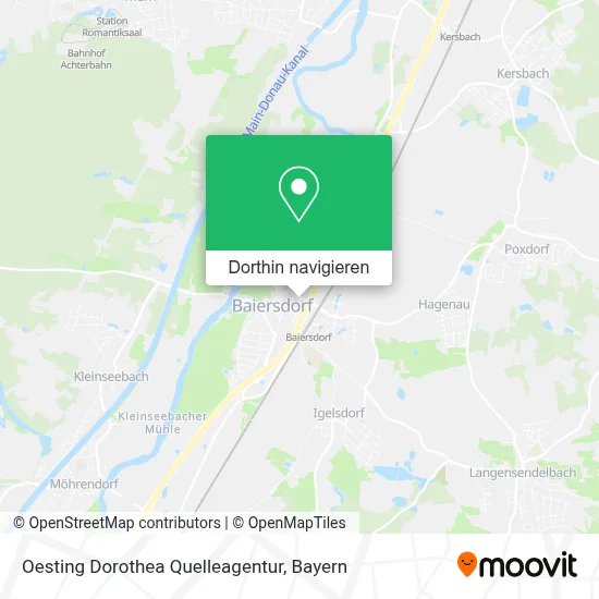 Oesting Dorothea Quelleagentur Karte